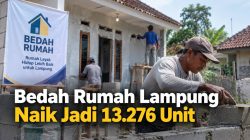 Bedah Rumah Lampung Naik Jadi 13.276 Unit