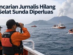 Pencarian Jurnalis Hilang di Selat Sunda Diperluas