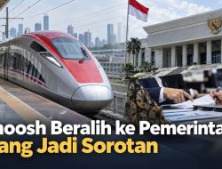Whoosh Beralih ke Pemerintah, Utang Jadi Sorotan
