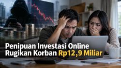 Penipuan Investasi Online Rugikan Korban Rp12,9 Miliar